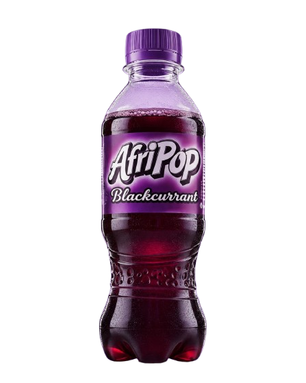 AfriPOP Blackcurrant bottle